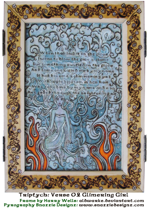 Song of Wandering Aengus Triptych Panel 2